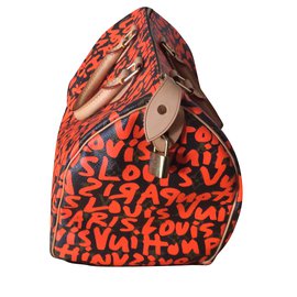 Louis Vuitton-Speedy,Stéphan sprousse,30-Orange