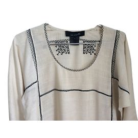 Isabel Marant embroidered silk camisole beige Beige