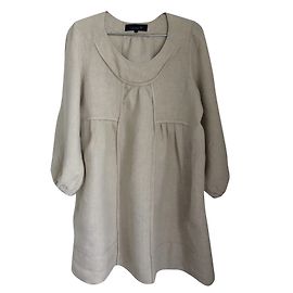 Isabel Marant Etoile Isabel Marant Leinenkleid Beige