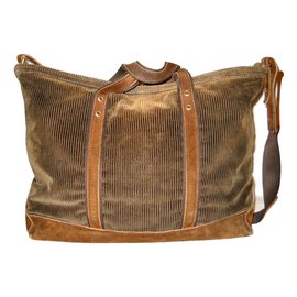 Yves Saint Laurent-Bags Briefcases-Brown