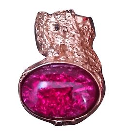 Yves Saint Laurent Arty Ring Love Rose