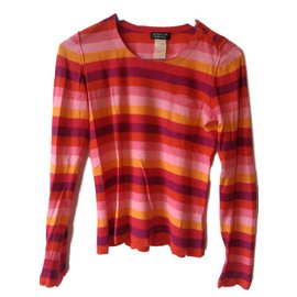 Sonia Rykiel Tops Rosa Roja Multicolor Naranja Púrpura