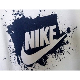 Nike-Tops Tees-White