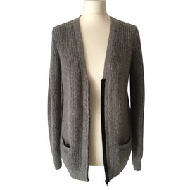 Cardigan Sandro Cinza