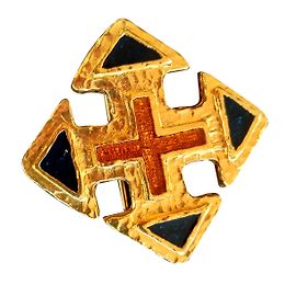 Guy Laroche Broche Doré