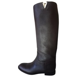 Louis Vuitton Botas Chocolate