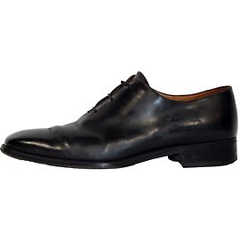 Santoni Schnürschuhe Schwarz