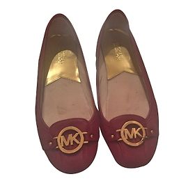Michael Kors bailarinas Vermelho Bordeaux