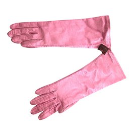 Autre Marque-gants cuir Georges Morand-Métallisé