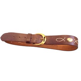 Emporio Armani-Belt-Brown