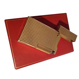 St Dupont Accendino Dupont 80s vintage D'oro