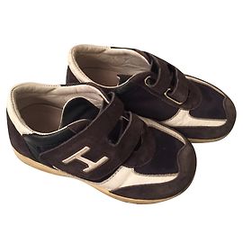 Hogan Turnschuhe Blau Grau