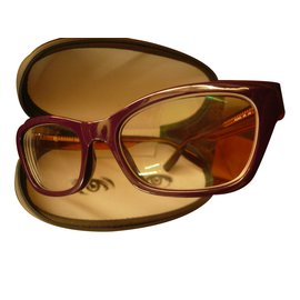 Alexander Mcqueen-Sunglasses-Orange,Purple
