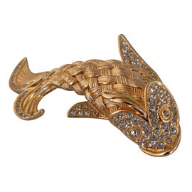 Dior Broche Dorado