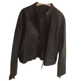 Autre Marque-Charlie joe Girl Coats outerwear-Black