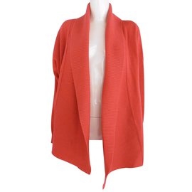 Gianni Versace-Cardigan lungo in lana vintage Gianni Versace-Rosso