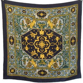 Longchamp Cachecol Azul