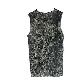 Haider Ackermann Top sin mangas estampado de leopardo Estampado de leopardo