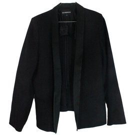 Ann Demeulemeester-Blazer Jacket-Black