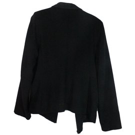 Ann Demeulemeester-Blazer Jacket-Black