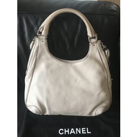 Chanel-Handtasche-Weiß