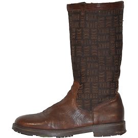 Autre Marque Bottes Bikkembergs en cuir marron Taille 39 Marron