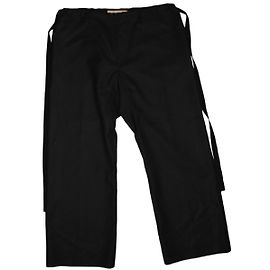 Marni Black Wool Wide Leg Pants 38FR Black