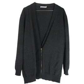 Autre Marque Lamberto Losani Strickjacke Grau