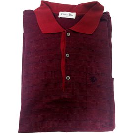 Christian Dior-Polo-Dark red