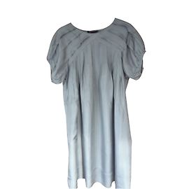 Vestito Maje in seta bronzo M Bronzo