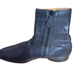 Hermès-Boots-Black