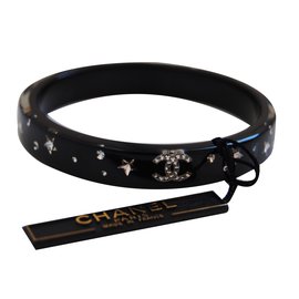 Chanel Pulsera Negro