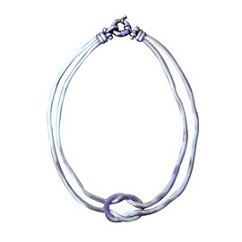 Autre Marque Collana Agata Argento