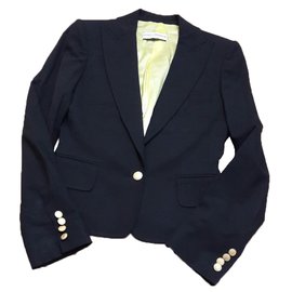 Dolce & Gabbana Black Wool Jacket Black