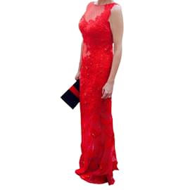 Autre Marque-Sherri Hill Dress-Red