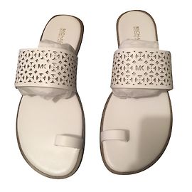 Michael Kors Sandalen Weiß