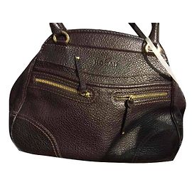 Hogan Handtasche aus Leder Braun Braun