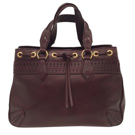 Yves Saint Laurent-Handbag-Prune