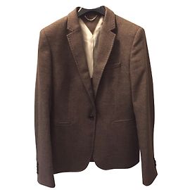 Massimo Dutti Chaqueta Castaño