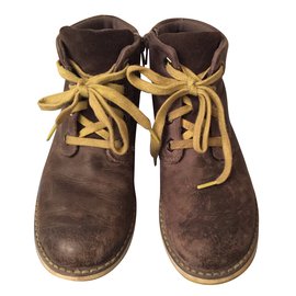 Clarks-Boots-Brown