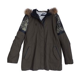 Ikks MILITARY PARKA Khaki