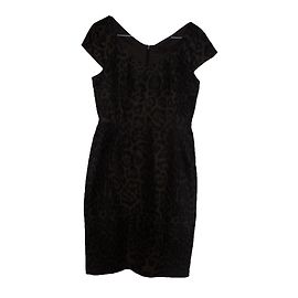 Apostrophe Kleid Leopardenprint Braun und Schwarz Leopardenprint