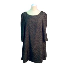 Claudie Pierlot Rififi Bis Kleid Khaki