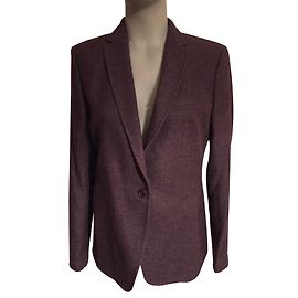 Massimo Dutti Jacke Pflaume