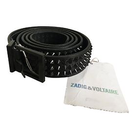 Zadig & Voltaire cinturón Negro