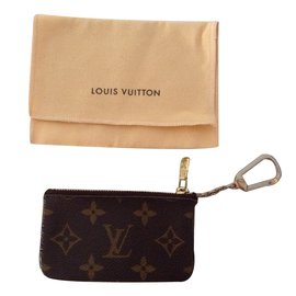 Louis Vuitton-Schlüssel abdecken-Braun