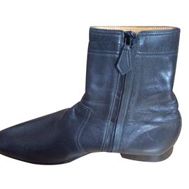 Hermès-Boots-Black