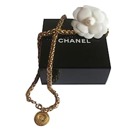Chanel-Long necklace-Golden