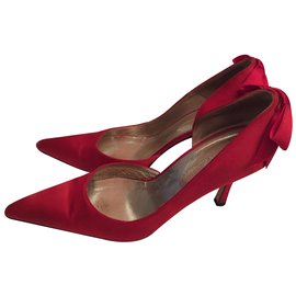Lk Bennett Heels Red