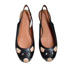 Marc Jacobs Ballerinas Schwarz